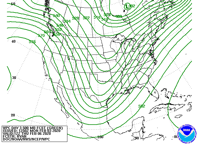 Day 3 500MB Forecast